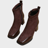 Verona | Botas de Antes con Detalles de Piel