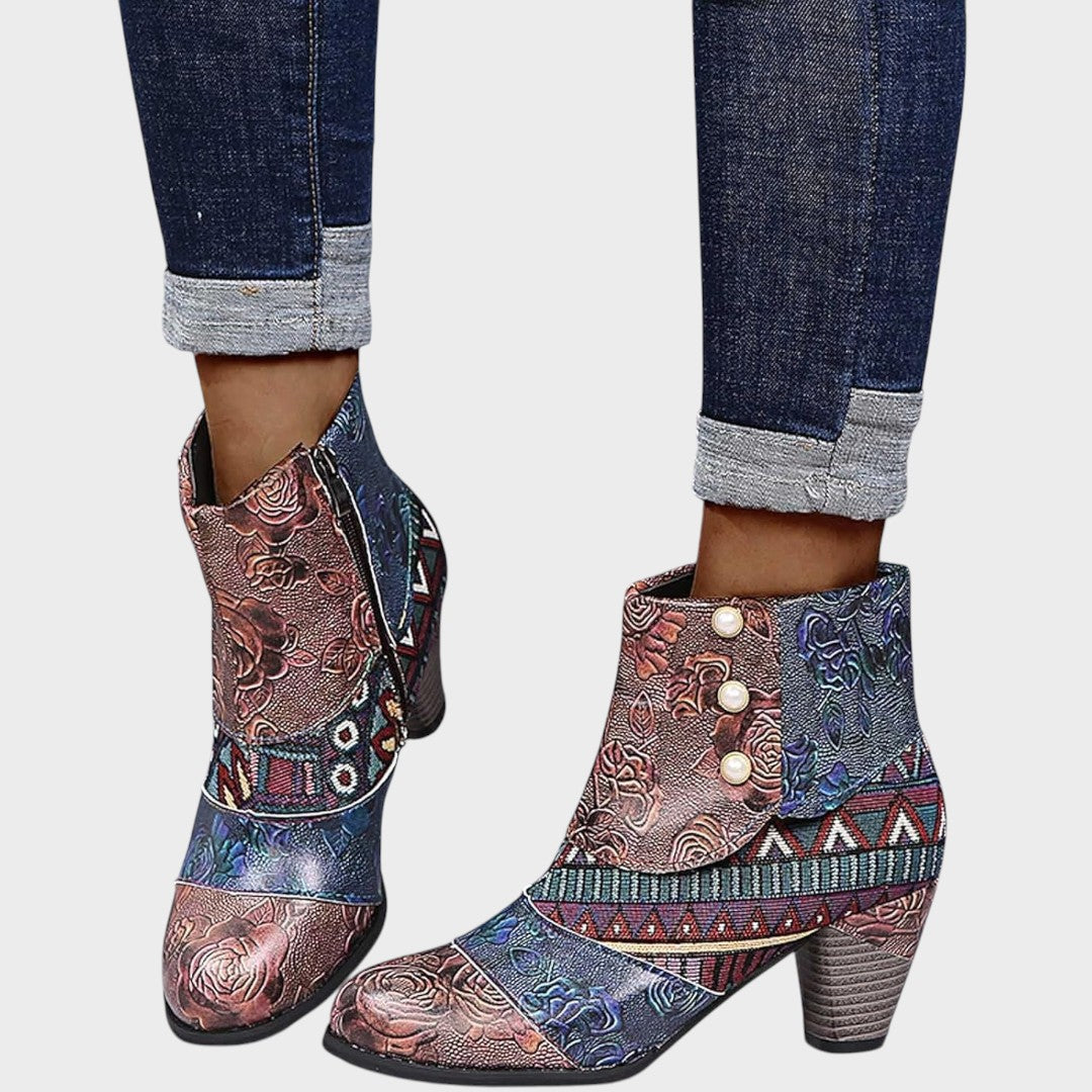 Mina | Botines Estampados