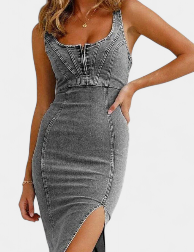 Janessa | Vestido Denim