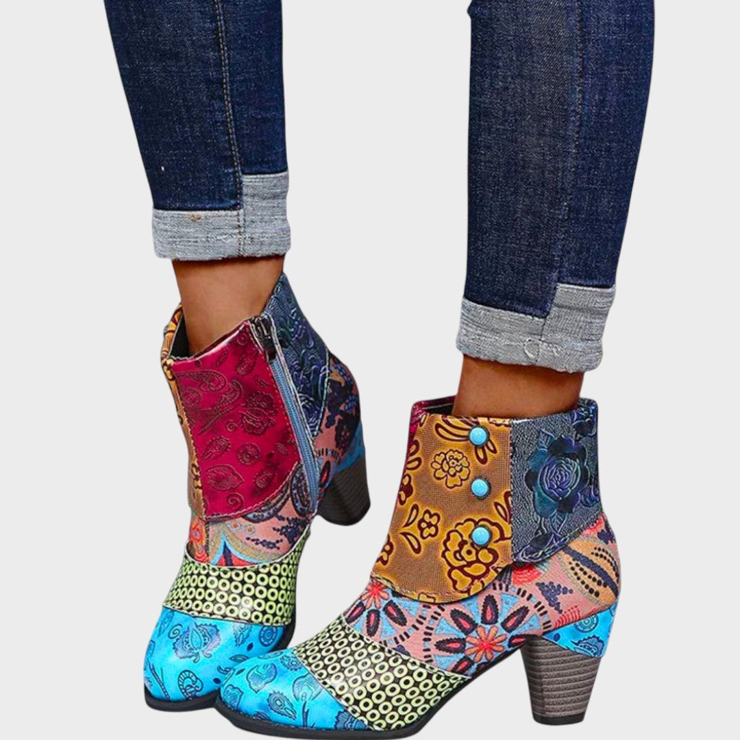 Mina | Botines Estampados