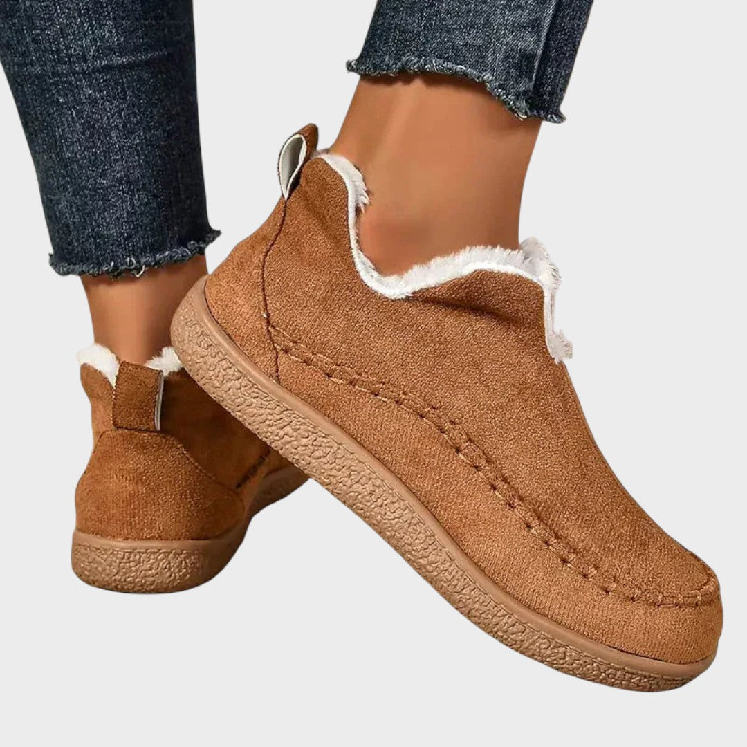 Maria | Botines ortopédicos con pelo