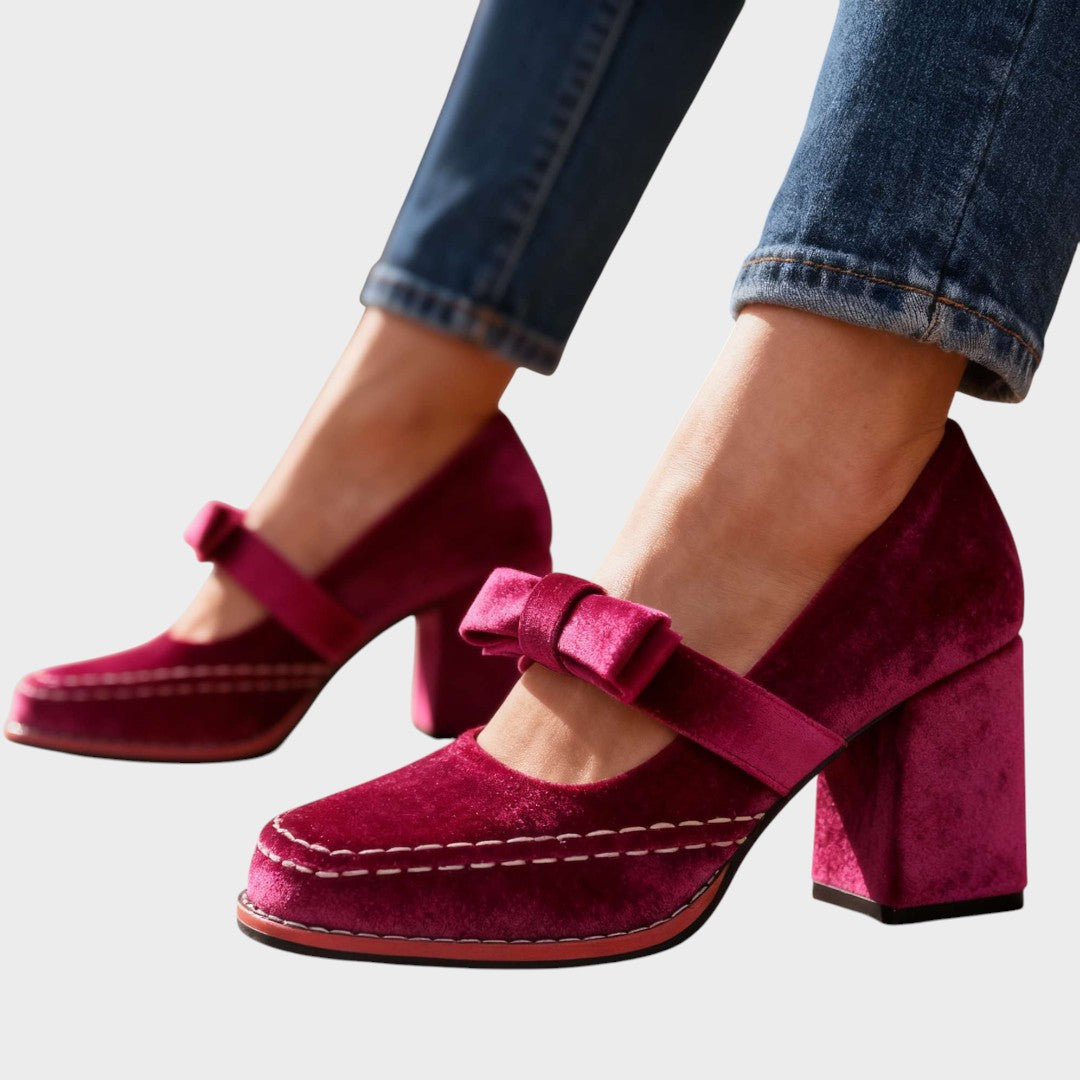 Alessia | Velvet Loafers