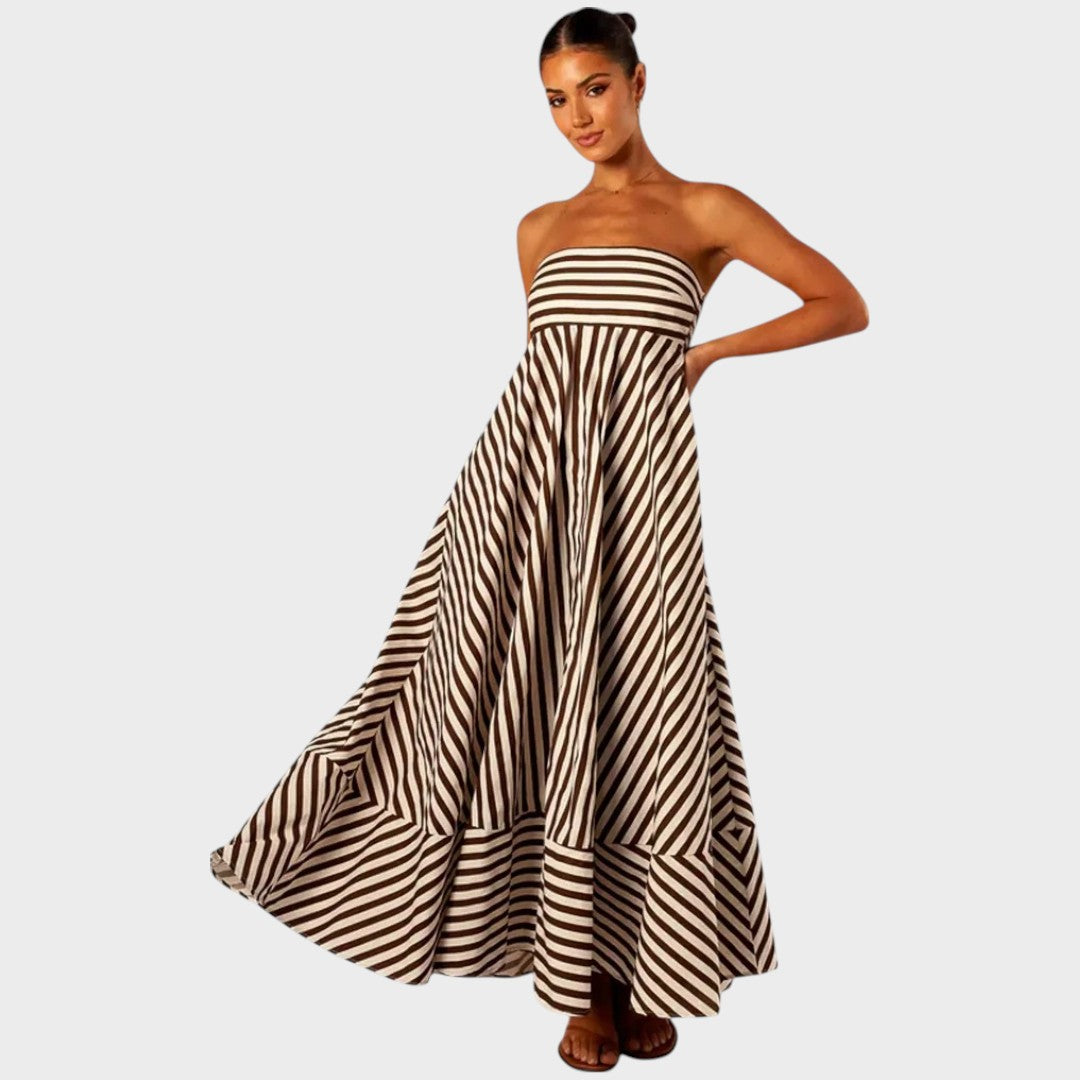 Mira | Maxivestido sin tirantes