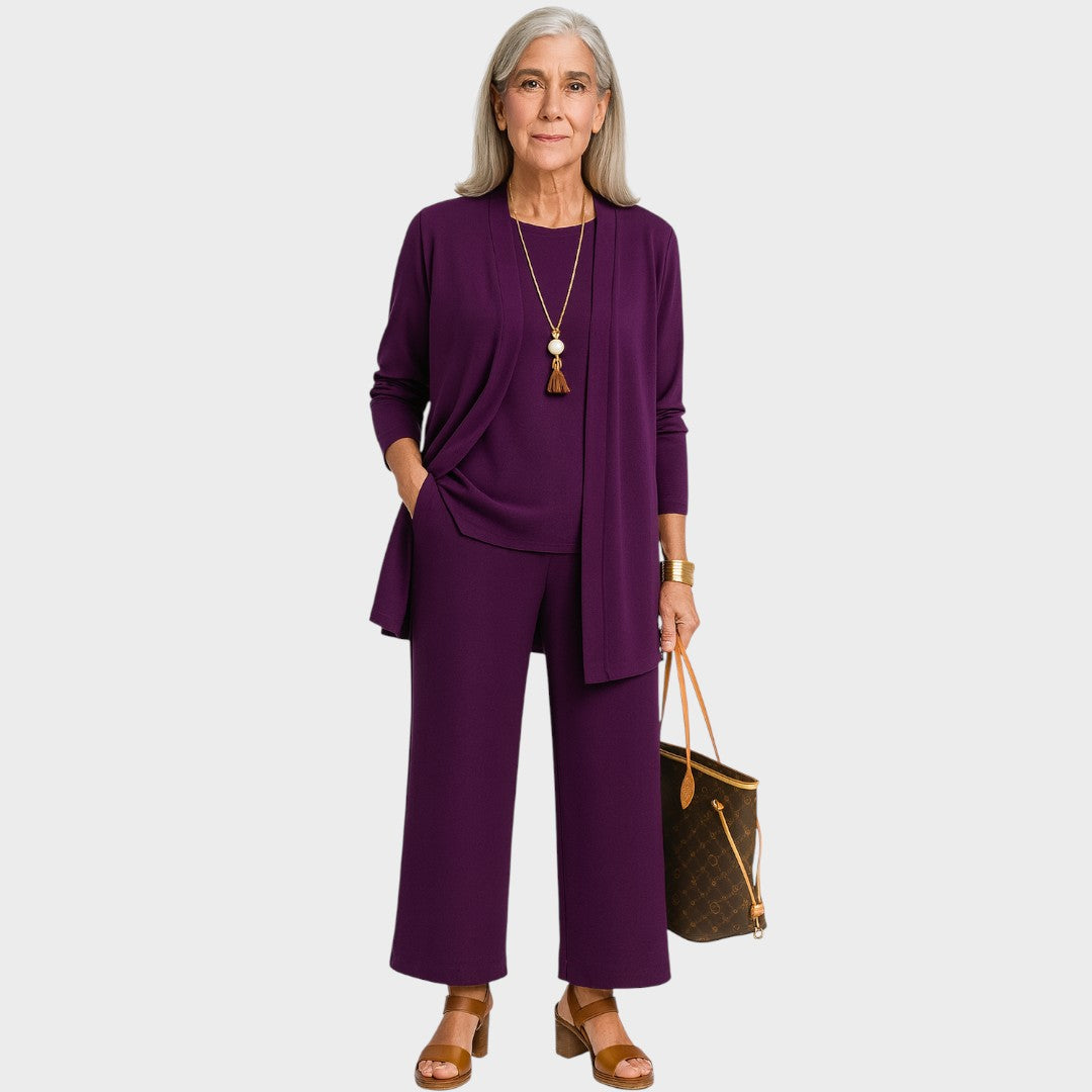Gina | Traje Elegante de 3 Piezas