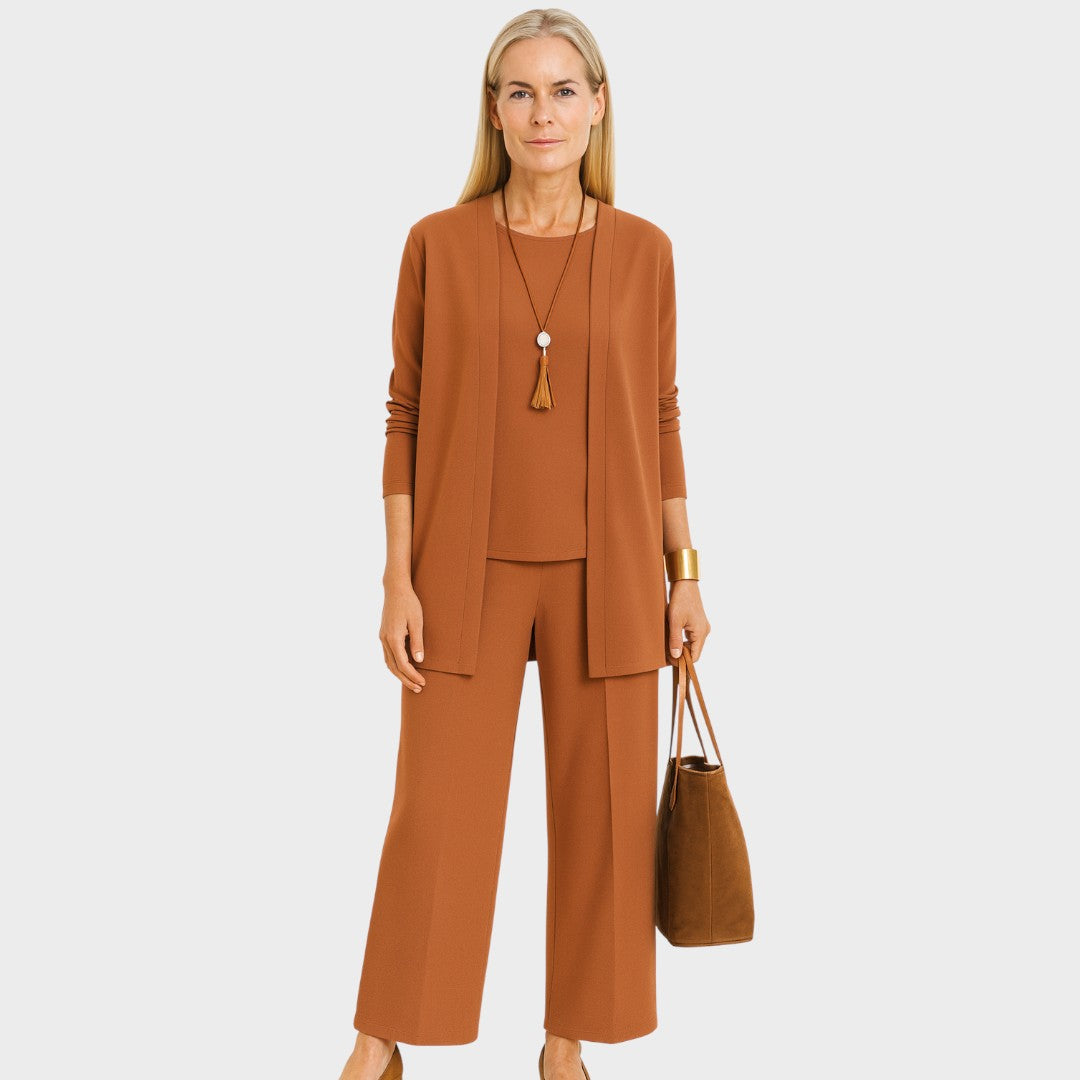 Gina | Traje Elegante de 3 Piezas