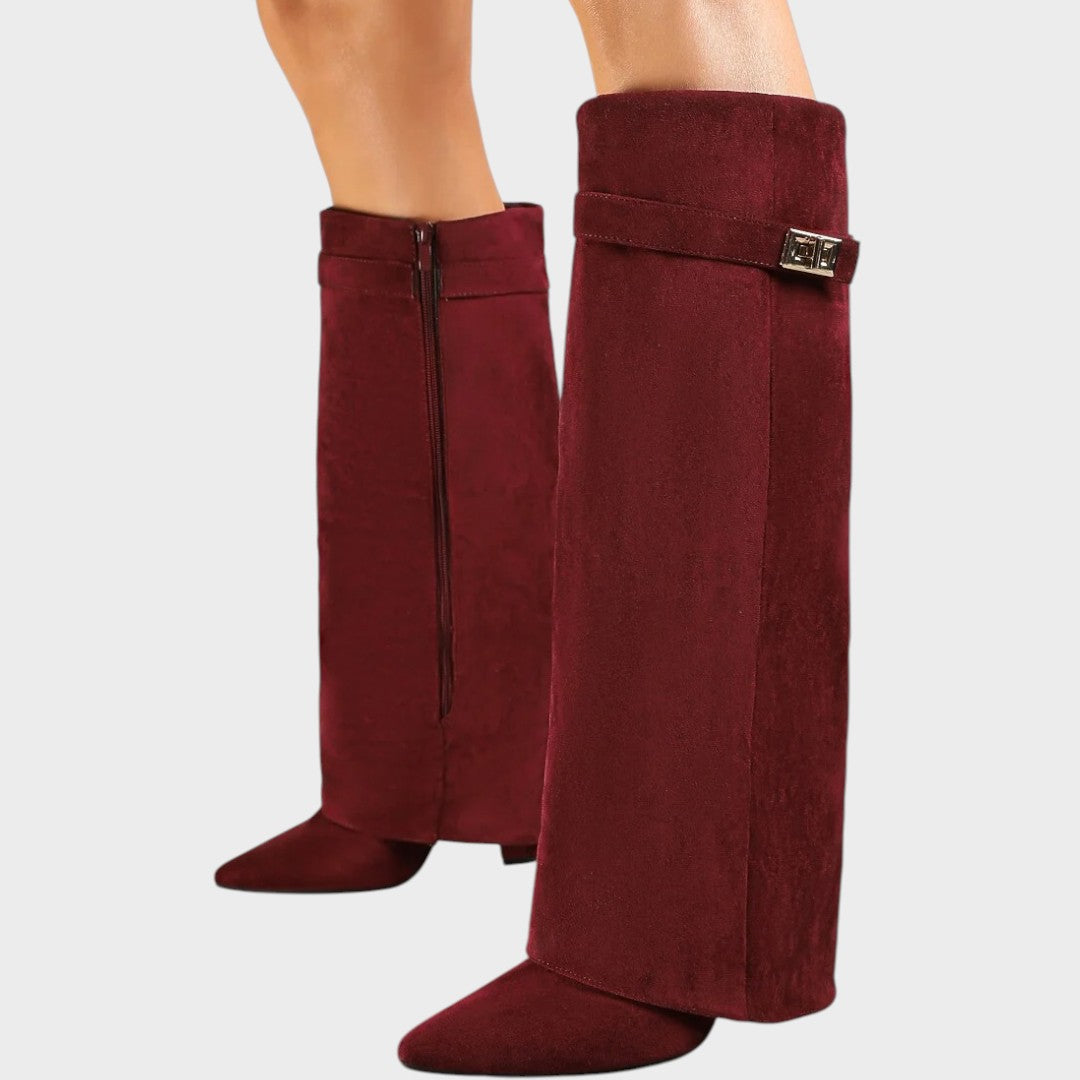 Lunara | Suede Over-the-Knee Boots