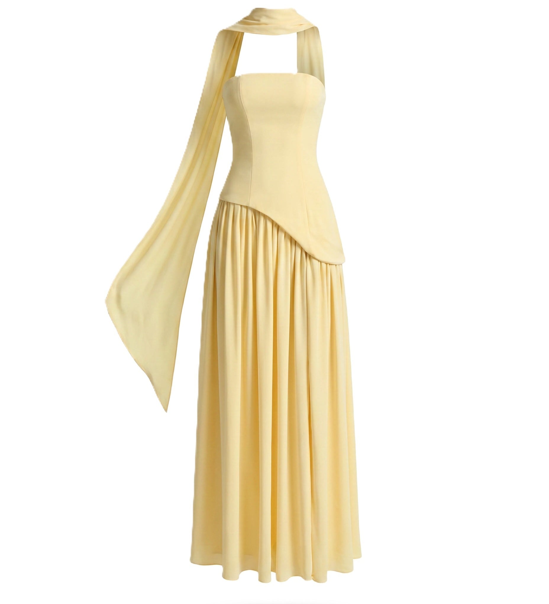 Vestido de Espalda Cruzada