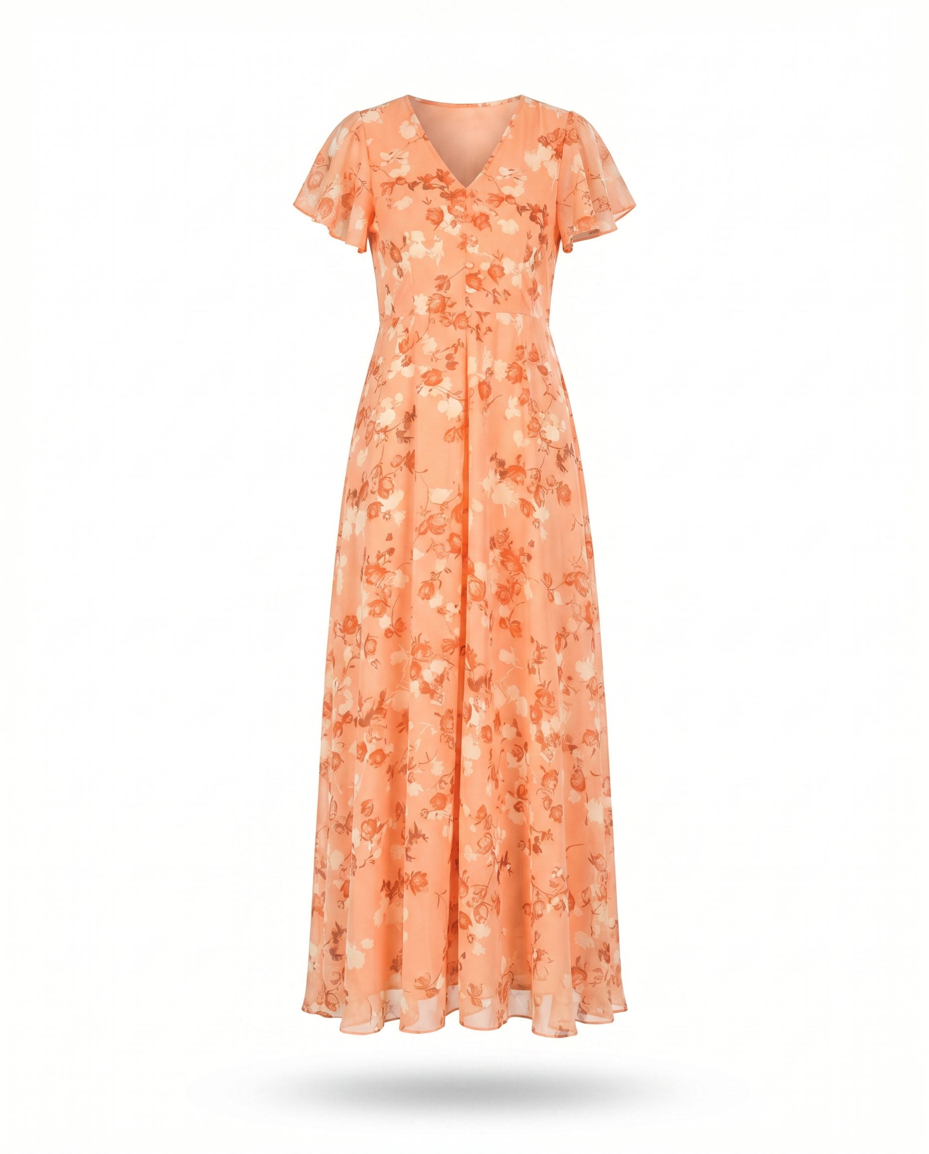 Vestido Envoltura Flotante