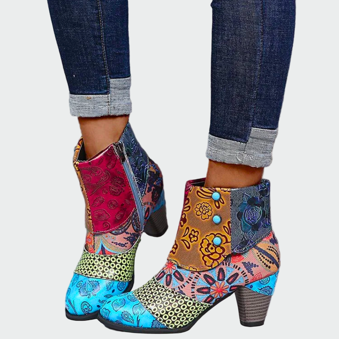 Adriana - Stylish Boho Waterproof Orthopedic Boots
