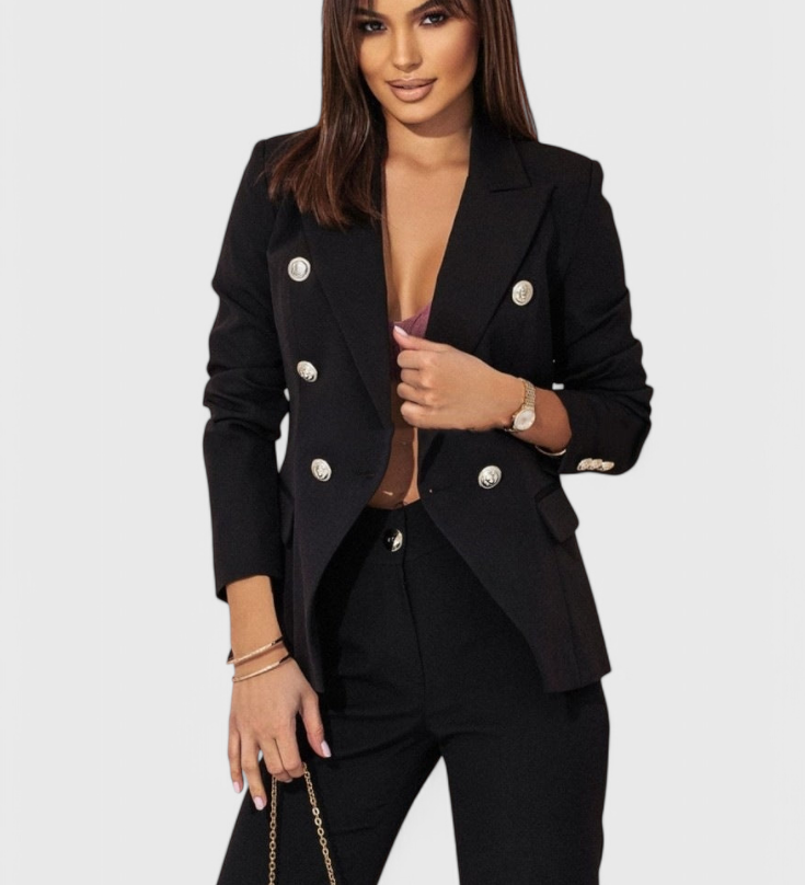 Rosalind Conjunto de Blazer y Pantalones Elegante