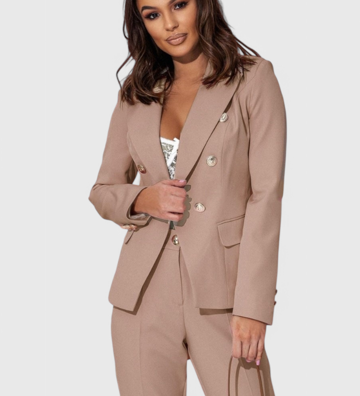 Rosalind Conjunto de Blazer y Pantalones Elegante