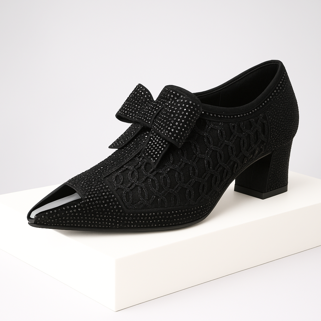 Vivienne Heels with Bow