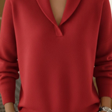 Antonine™ | Suéter de Cuello en V