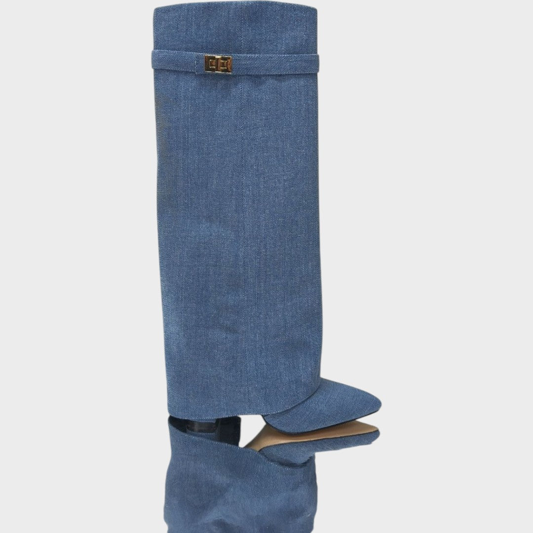 Lunara | Suede Over-the-Knee Boots