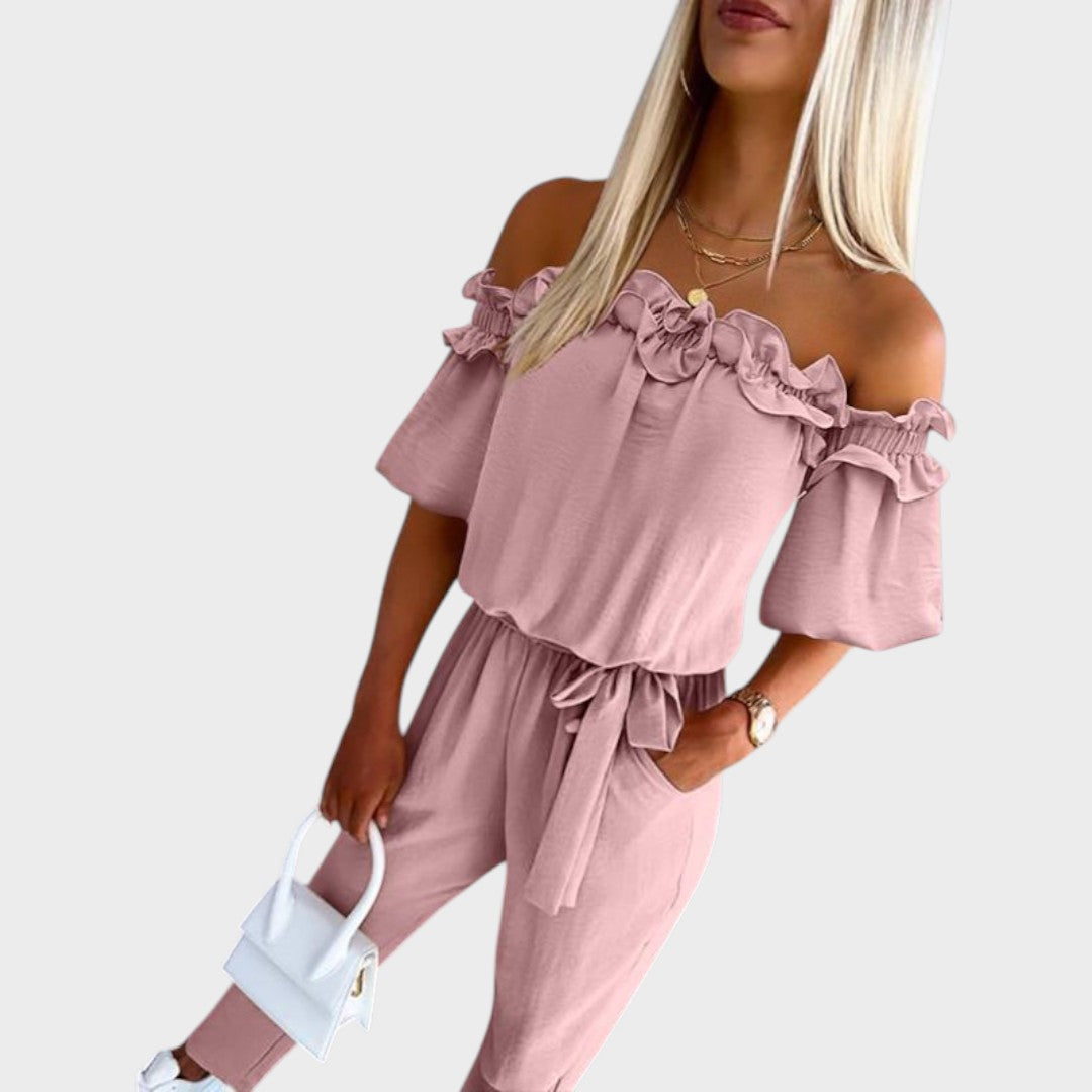 Joana | Off Shoulder Jumpsuit
