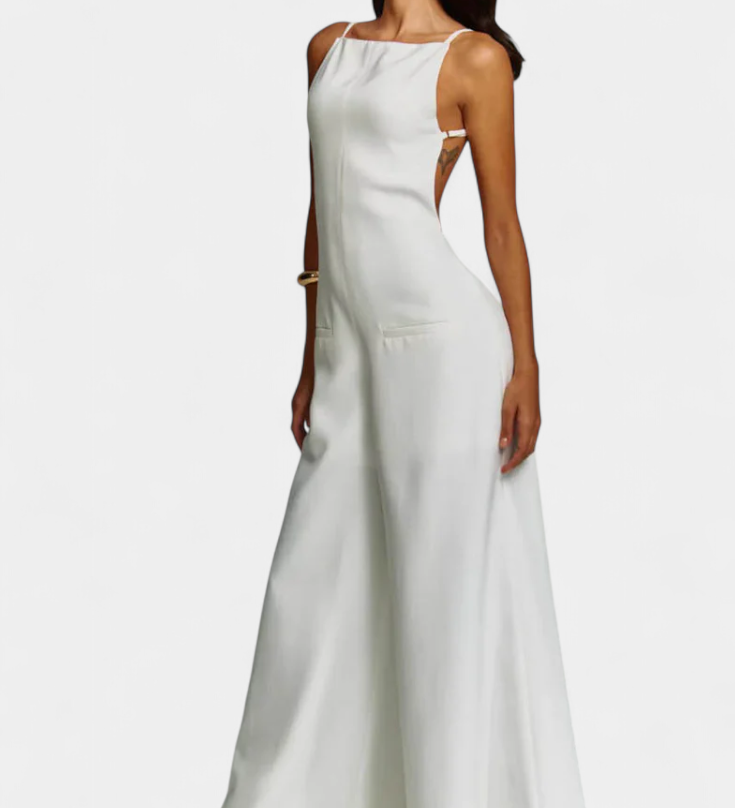 Radiant Wide-Leg Halter Jumpsuit