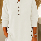 Neva™ | Blusa Henley con Botones
