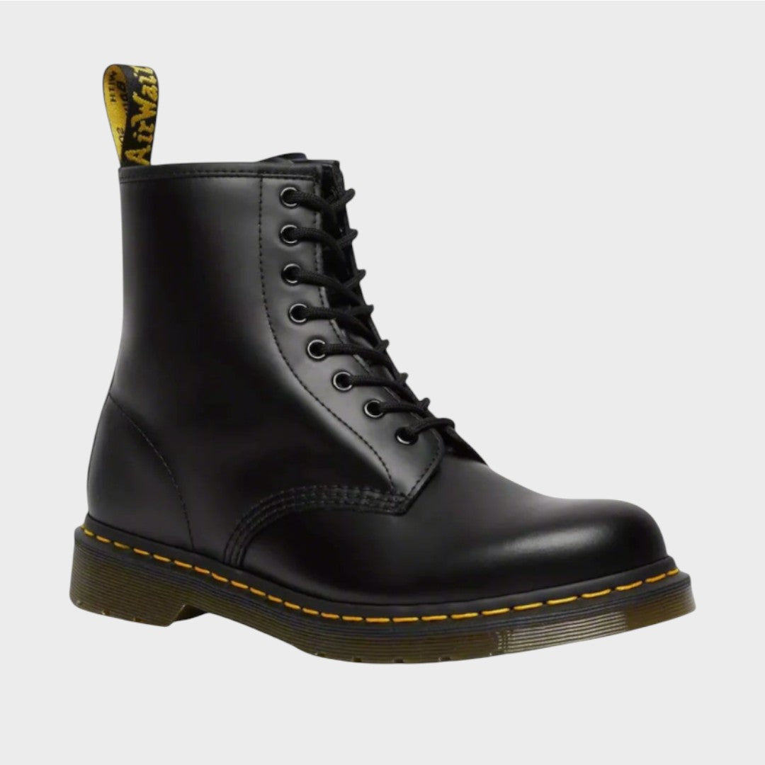 Mariana | Botines de piel estilo militar con cordones