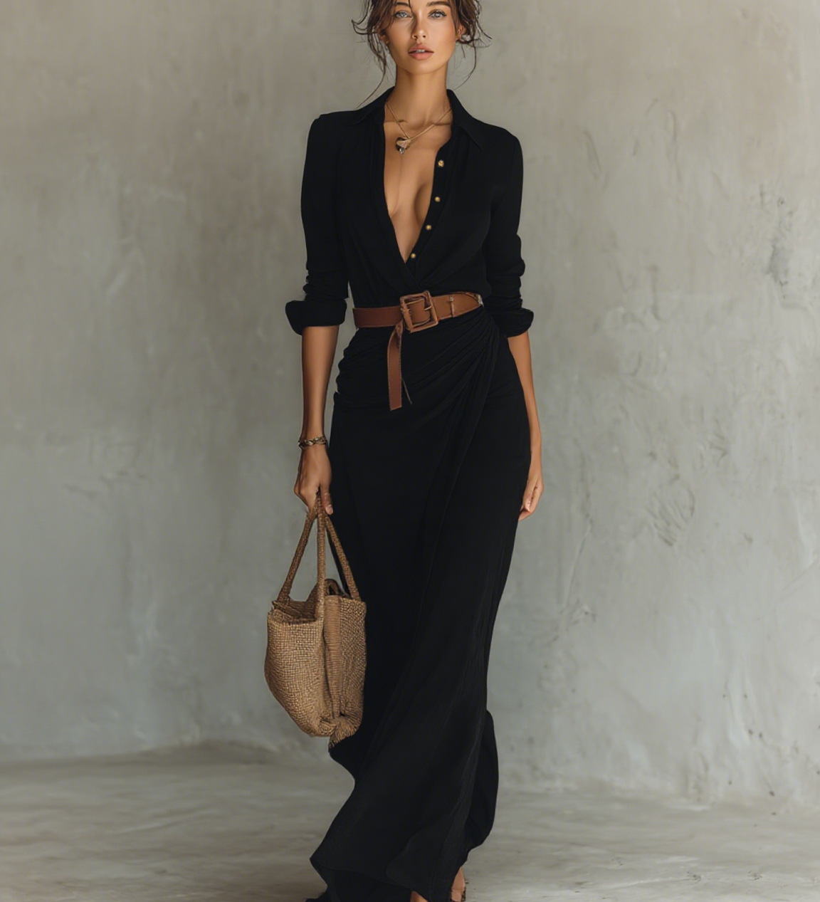 Victoria - Vestido largo casual
