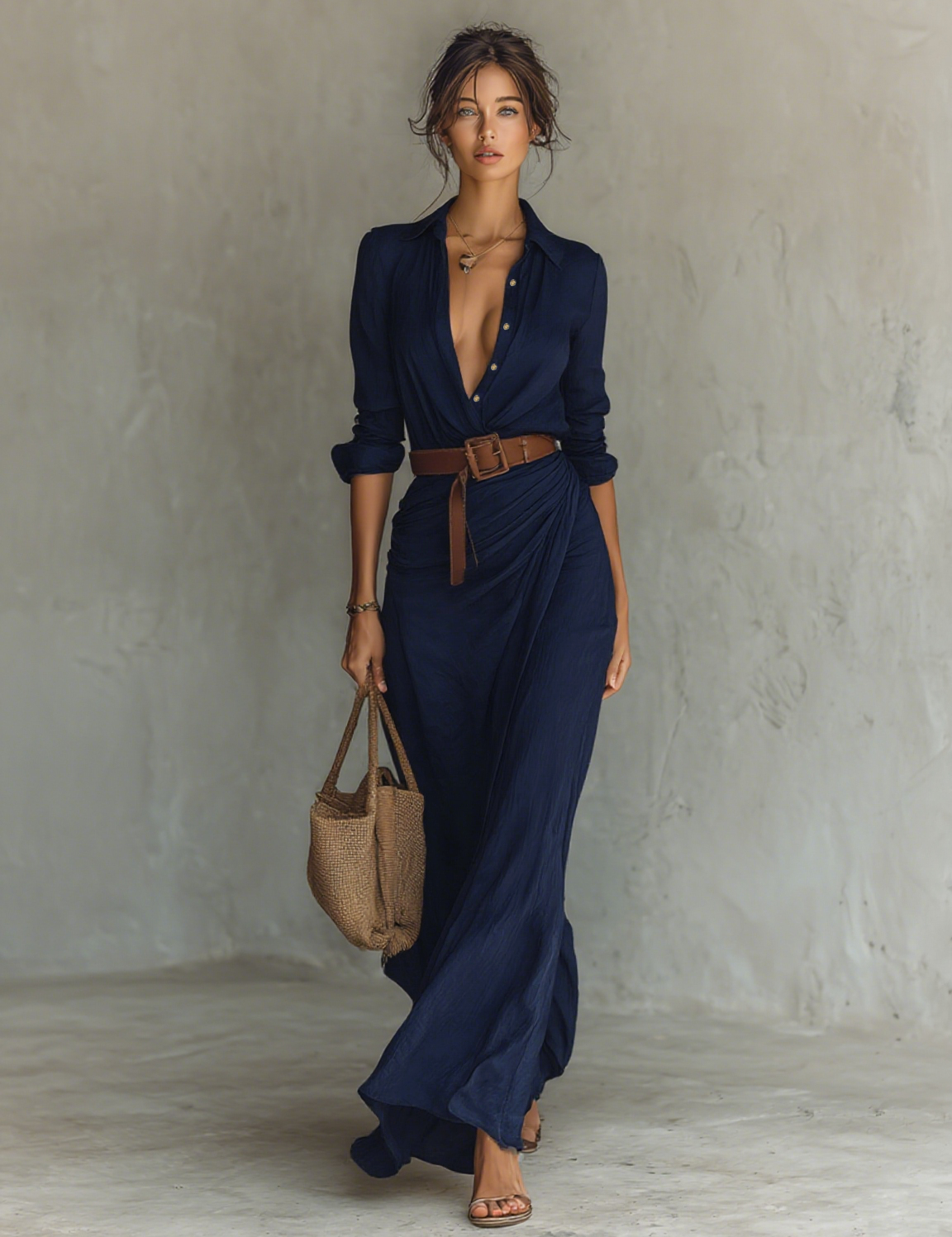 Victoria - Vestido largo casual