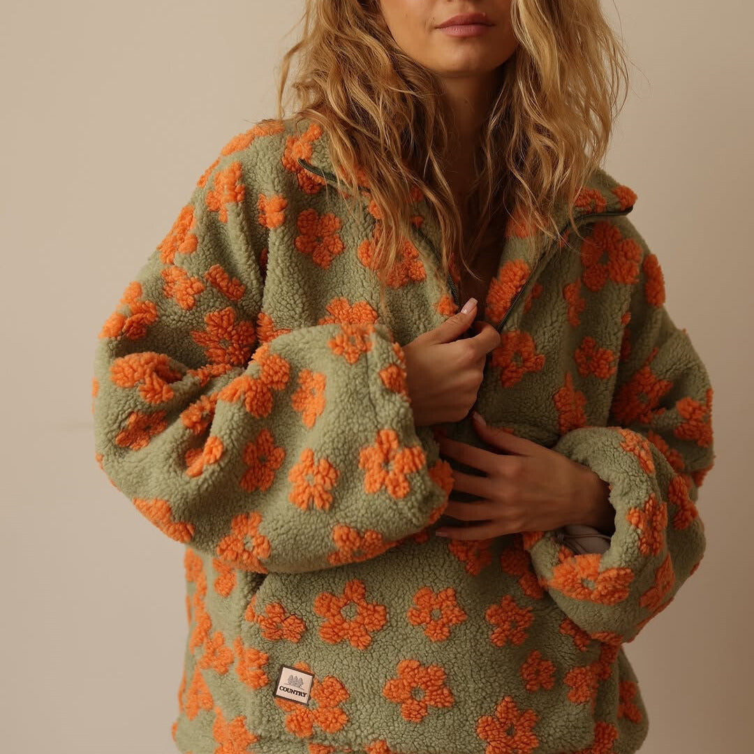 Vanessa | Suéter con estampado de flores