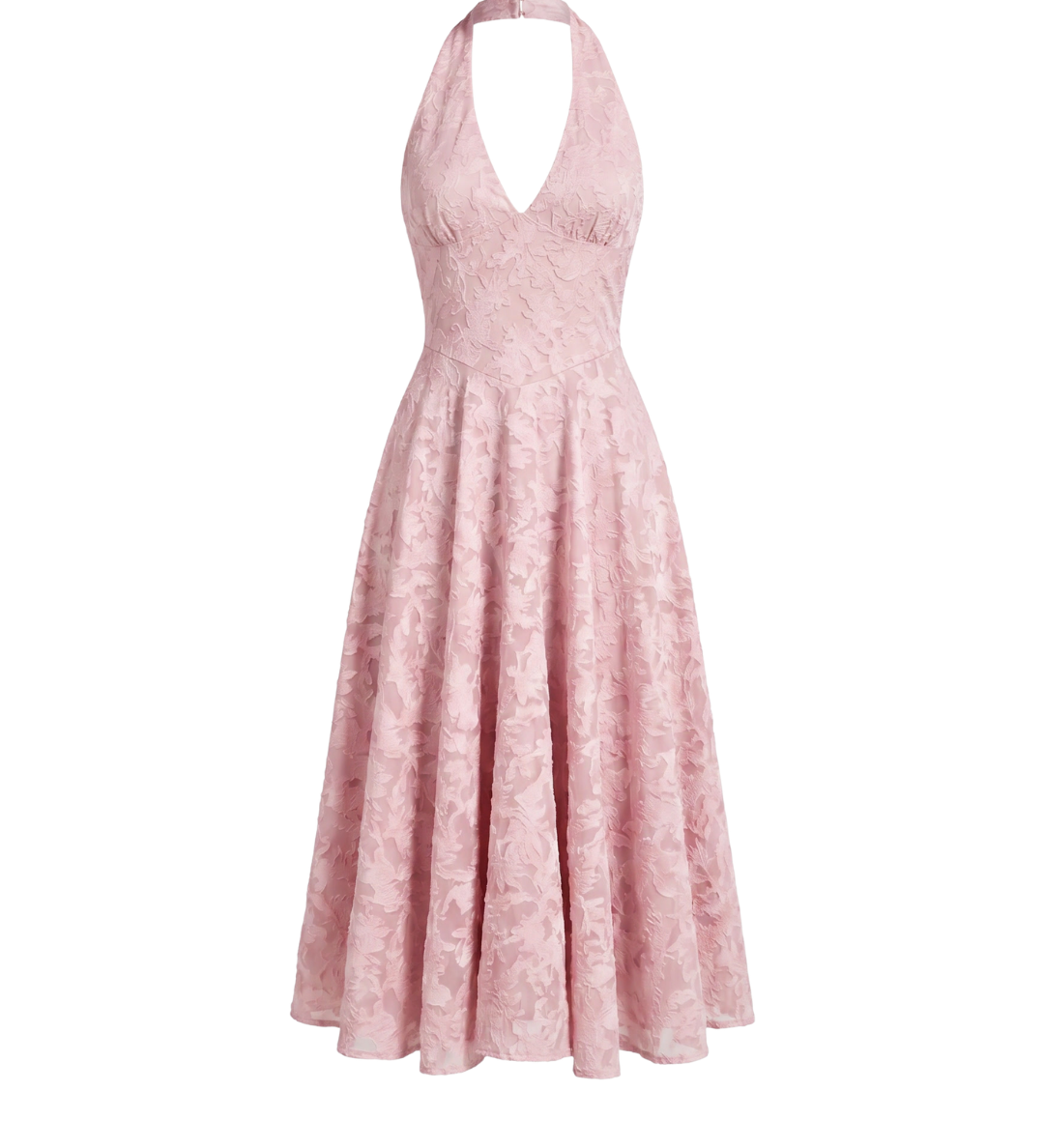 Vestido con Línea de Pliegues