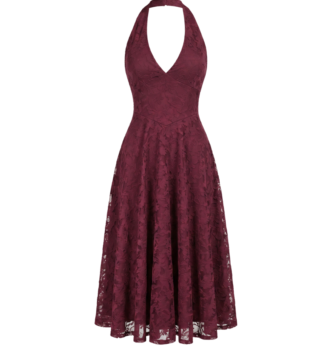 Vestido con Línea de Pliegues