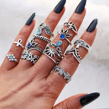 Conjunto exclusivo premium de 8 a 12 anillos