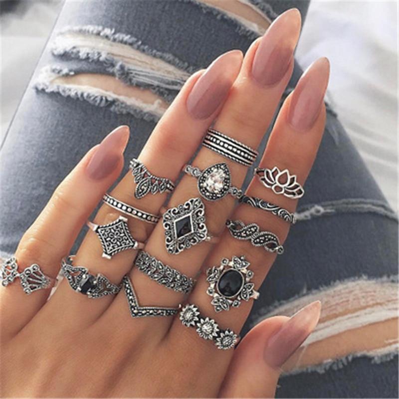 Conjunto exclusivo premium de 8 a 12 anillos