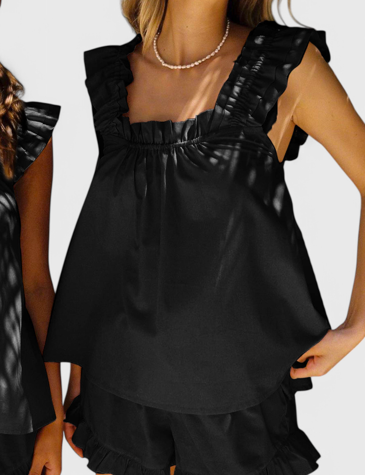 Victoria Conjunto de Lounge con Volantes
