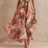 Aurora | Vestido Floral Asimétrico