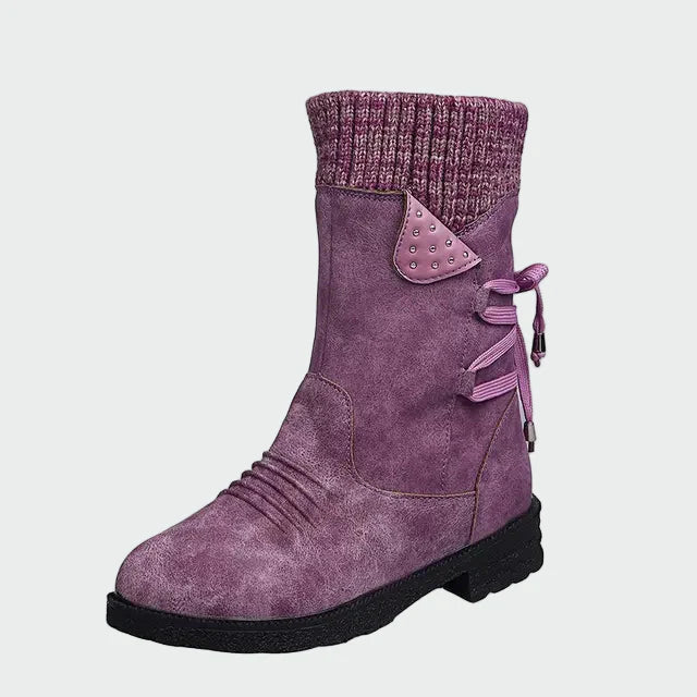 Botines elegantes de ante