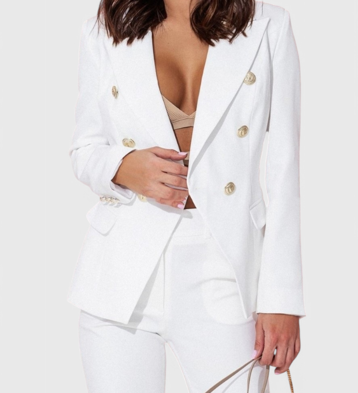 Rosalind Conjunto de Blazer y Pantalones Elegante