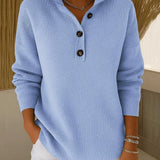 Florencia™ | Suéter Polo de Cuello en V