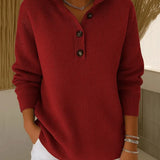 Florencia™ | Suéter Polo de Cuello en V