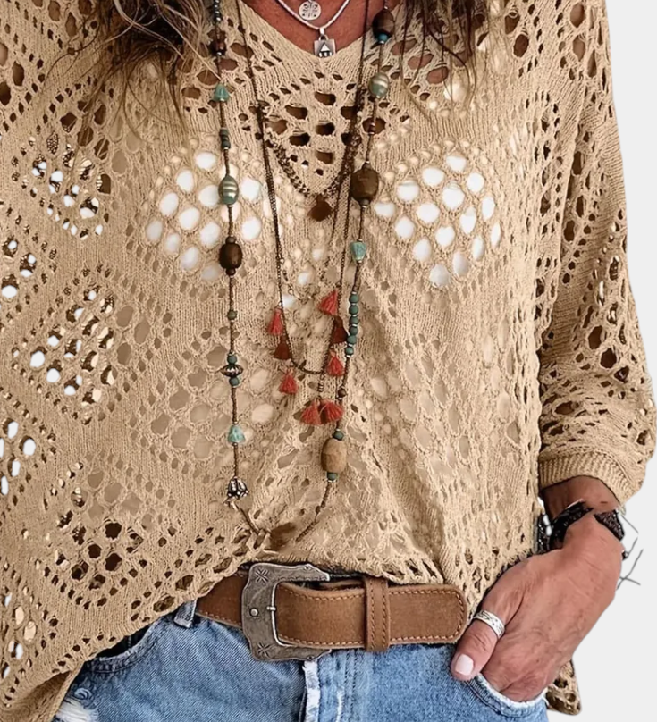 Blusa de Encaje Fern