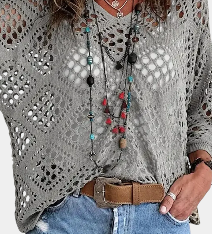 Blusa de Encaje Fern