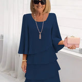 Catherine | Vestido Elegante con Volantes