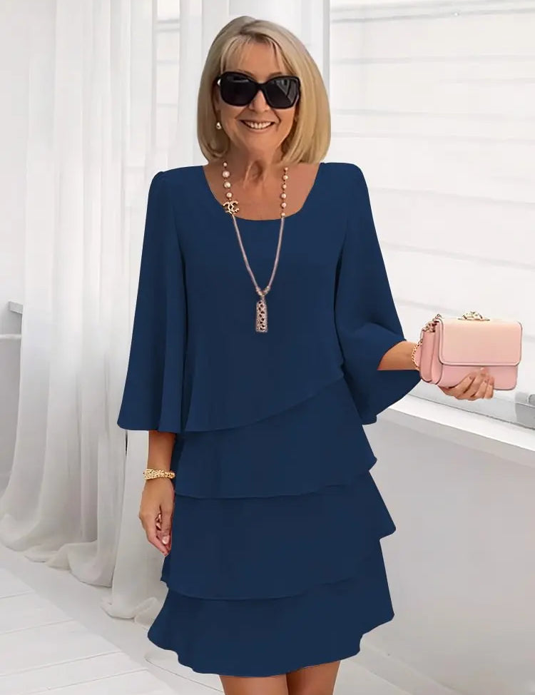 Catherine | Vestido Elegante con Volantes