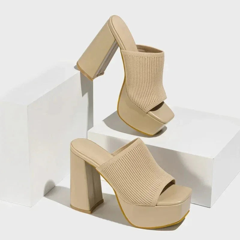 Tacones de bloque Penélope