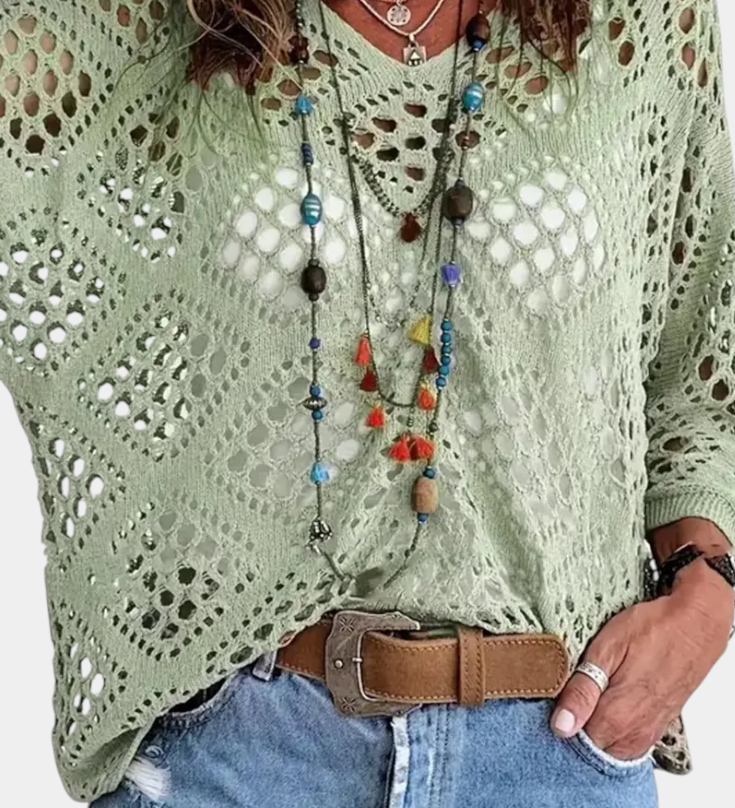Blusa de Encaje Fern