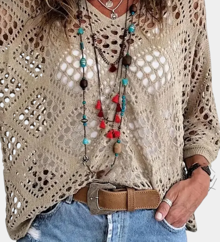 Blusa de Encaje Fern