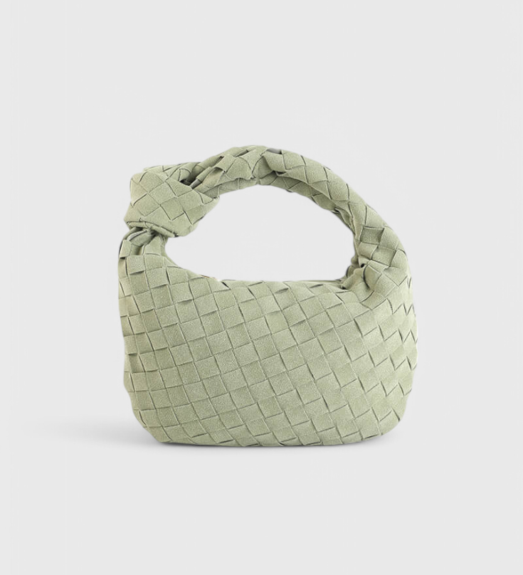 Remi Bolso Mini Woven con Detalle de Nudo