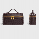 Milla Bolso Mini Woven con Accesorios Dorados