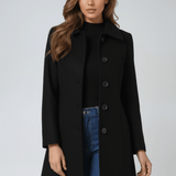 Helena | Abrigo de invierno para mujer con un botón