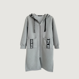 Marina - Sudadera larga con capucha