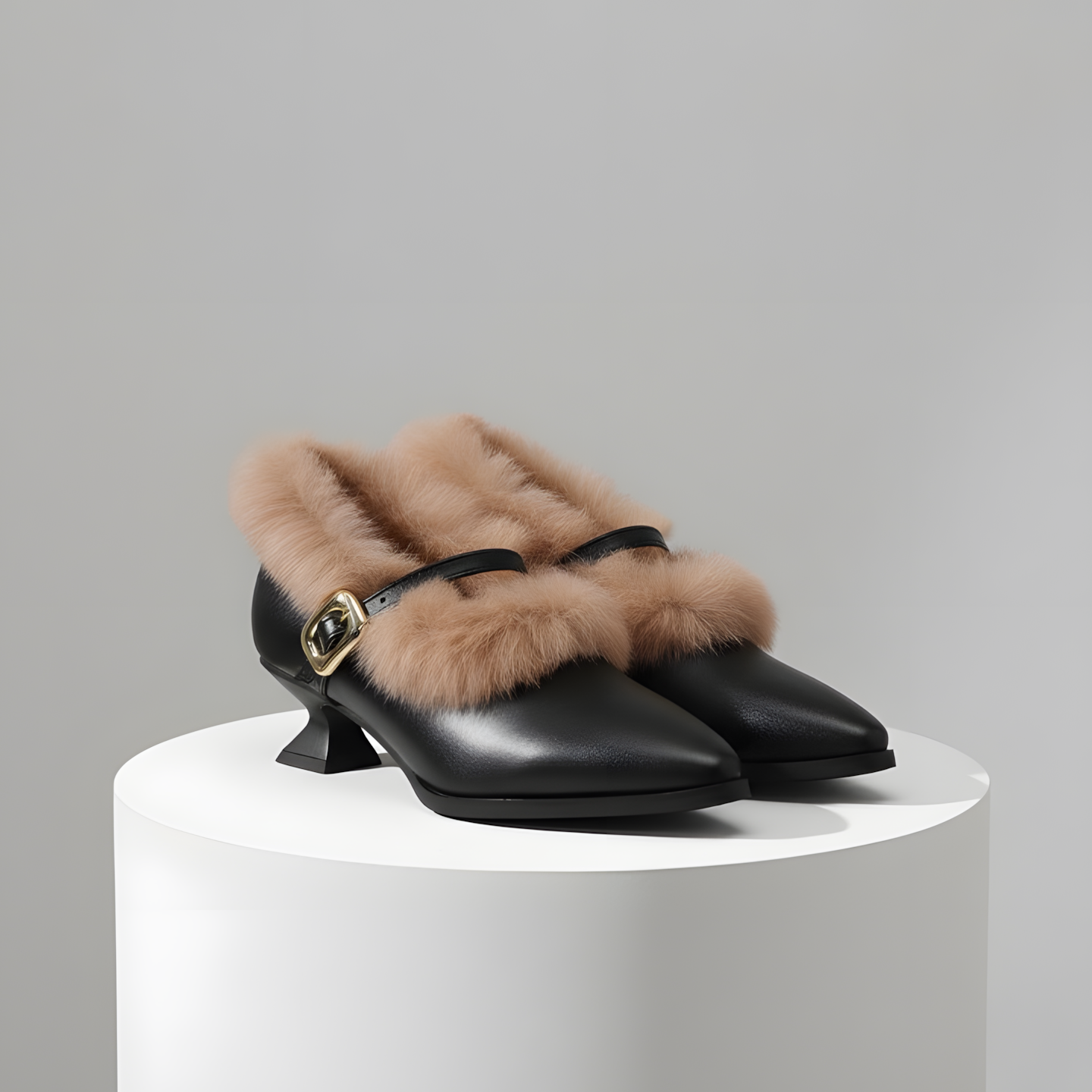 Vellina Leather Heels