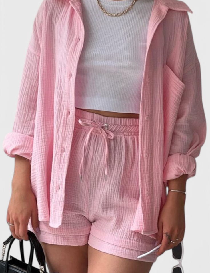 Xenia Conjunto de Collar Relajado