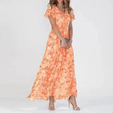 Vestido cruzado fluido