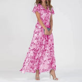 Vestido cruzado fluido